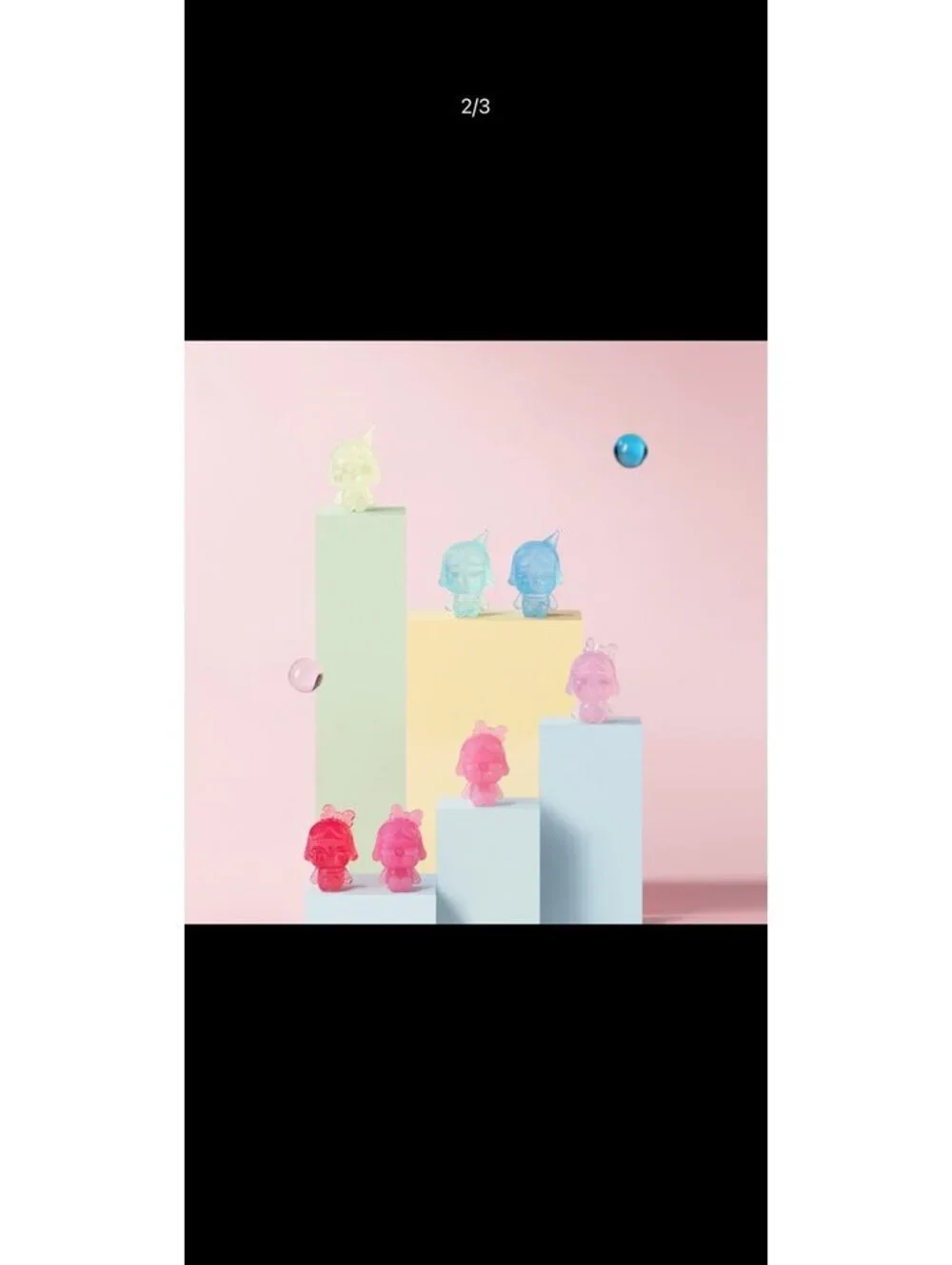 Pop mart Cry Baby Pop Beans Pastel